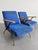 Pair of Vintage Mid-Century Modern Armchairs - 1950s. Stunning pair of original lounge chairs from the 1950s/1960s in...