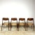 Mid 20th Century Mid-Century Modern Walnut Dining Chairs - Set of 4 For Sale - Image 4 of 10