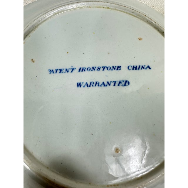 Two Antique Masons Ironstone China Bowls For Sale - Image 9 of 10