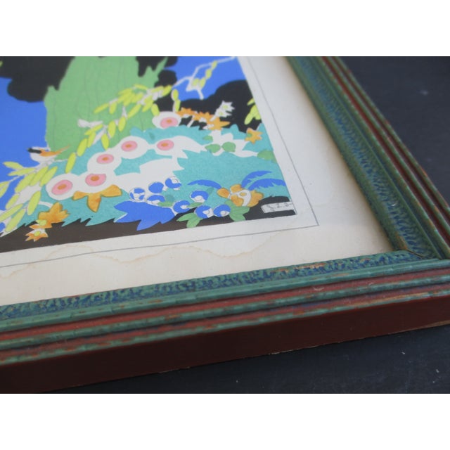 Watercolor/Gouache Illustration by Janet Laura Scott 30s For Sale - Image 12 of 12