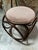 Mid-Century Modern Vintage MCM Thonet-Style Bentwood Stool Ottoman For Sale - Image 3 of 12