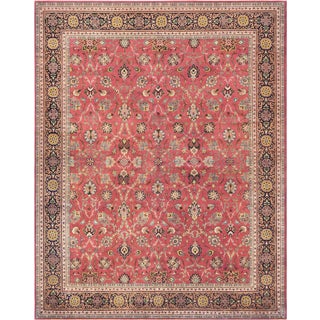 Mansour Handmade Revival Tabriz Rug - 7'6" X 10' For Sale