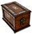 Outstanding Antique Victorian Rosewood Veneer Tea Caddy Box With Fancy Abalone Inlay Features - Circa 1870s For Sale - Image 9 of 18