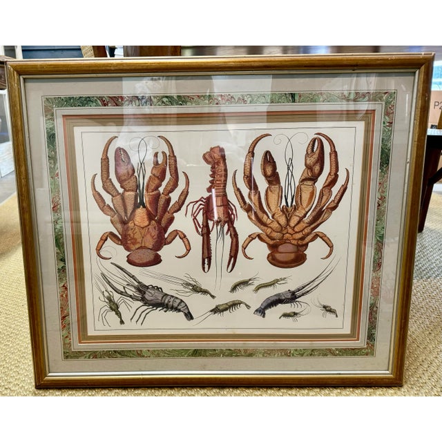 Cabin Lobster Vintage Print For Sale - Image 3 of 6