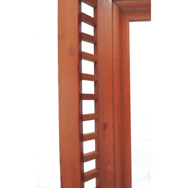 Late 20th Century Pair of Arts & Crafts Style Wood Picture Frames Fits 16" X 12" Rabbet Opening For Sale - Image 5 of 5