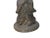Stone Chinese Dark Gray Stone Anjali Mudra Standing Cute Lohon Monk Statue For Sale - Image 7 of 8