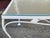 Vintage 1960s White Wrought Iron Glass Top Coffee Table For Sale - Image 9 of 9