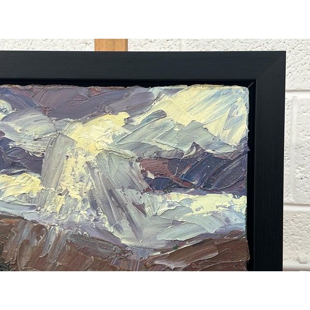 Impasto Oil Painting of Derwent Water in Keswick in the Lake District of England 2011 For Sale - Image 13 of 17