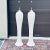 1980's Postmodern Swirled Plaster Floor Lamps - a Pair For Sale - Image 11 of 12