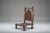 Early 20th Century Handmade Low Cedar Chair, Nuristan, 1890s For Sale - Image 11 of 14