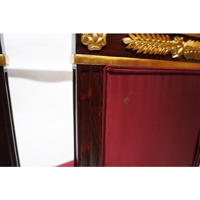 Set of Four Mid 20th Century Empire Style Chairs by William Switzer For Sale - Image 15 of 18