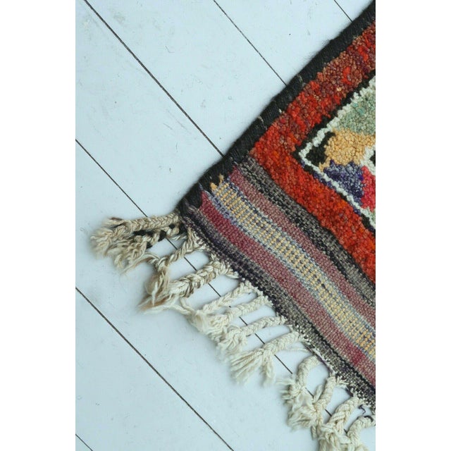 Burnt Umber Vintage Turkish Rug Runner - 37"x164" For Sale - Image 8 of 13