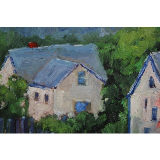 Quiet Places & Coastal Views — Fort Bragg Roses (Original Oil Landscape) For Sale - Image 9 of 12