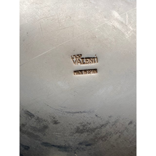 Valenti of Spain Engraved Silver-Plated Ice Bucket For Sale - Image 9 of 13