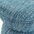 Boho Chic Tomlin Teal Gaming Ruched Ottoman For Sale - Image 3 of 7