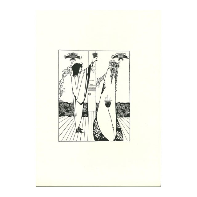 Aubrey Vincent Beardsley, Comment Tristan But Le Philtre D'amour, Lithograph, 1970 For Sale