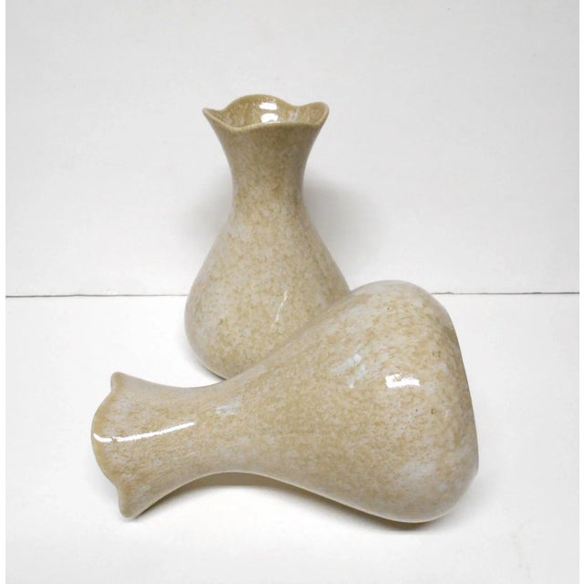 1950s Ceramic Vases by Campi Antonia for S.C.I. Laveno, 1950s, Set of 2 For Sale - Image 5 of 7