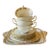 1950s Wedgwood Whitehall Gold Ivy Bone China Tea Set, 10-Piece For Sale
