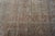 Pink 1930s Pink Rose Field Traditional Geometric Antique Knotted Wool Persian Mahal Rug For Sale - Image 8 of 10