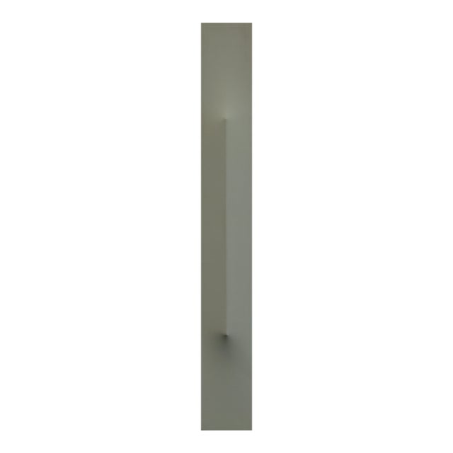Light Fg Evrgr-0319 - Tall Narrow Contemporary Mixed Media 3d Sculpture on Canvas and Wood Structure by Len Klikunas For Sale