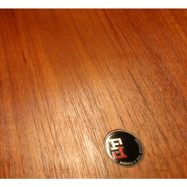 Wood FD 516 Coffee Table in Teak by Peter Hvidt & Orla Mølgaard-Nielsen for France & Søn / France & Daverkosen, 1950s For Sale - Image 7 of 18