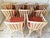 Set of 9 McGuire Rattan & Cane Club Chairs For Sale In West Palm - Image 6 of 16