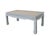 This sophisticated coffee table masterfully blends Eastern form with Scandinavian-inspired finishes, featuring a...