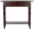 2020s Aiden Two-Drawer Console Table in Dark Cherry For Sale - Image 5 of 5