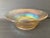 Midcentury Vintage Marigold Iridescent Carnival Glass Serving Bowl in Excellent condition. 10"D X 3.5"H