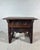 Spanish Castilian Carved Wood Side Table with Iron Hardware, Early 20th Century For Sale - Image 10 of 14