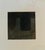 Mid-Century Black Square Painting, by Artist Diane Samuels (14” X 11”) For Sale - Image 4 of 6