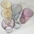 Pink Iridescent Art Nouveau Tumblers- Set of Six For Sale - Image 8 of 12