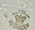 Late 19th Century Victorian English Alfred Meakin Crescent Semi-Porcelain Bone Dishes With Scalloped Rims, Gold Trim, Floral Pattern - Pair For Sale - Image 11 of 12