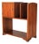 Art Deco Era Wood Side Phone Book Shelf Cabinet For Sale