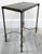 Vintage Rectangular Bronze and Black Granite Top 18" Tall Drink Table For Sale In Miami - Image 6 of 18