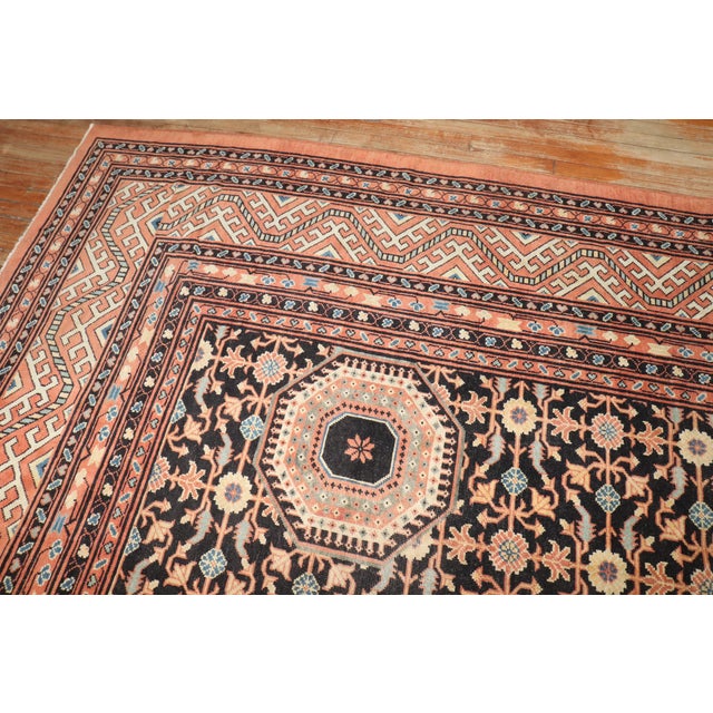 Vintage Oversize Inspired Samarkand Rug For Sale - Image 10 of 12