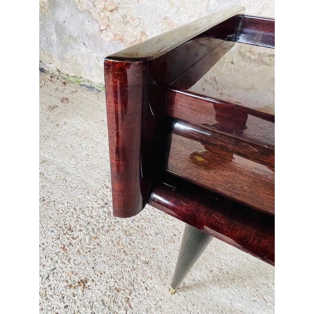 Mid-Century Nightstand by NF Ameublement 1960s For Sale - Image 9 of 18