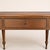 Traditional Antique Walnut Three-Drawer Writing Desk With Turned Legs For Sale - Image 3 of 18