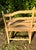 Country French Settee Bench Canned Rush Seats Vintage For Sale - Image 10 of 10