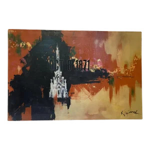 Painting Inspired by the Great Chicago Fire