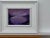 Violet Reflections at Dusk - Miniature Art by Contemporary British Artist, Angela Wakefield Art measures 9 x 7 inches...