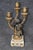French Louis XV Style Figural Gilt Metal and Marble Clock Set For Sale - Image 15 of 15