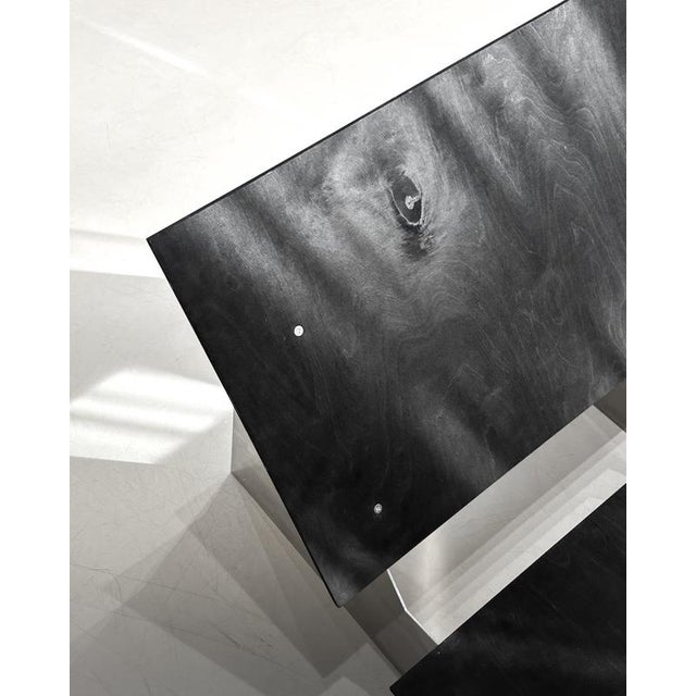 Lounge Chair in Aluminium and Blackwood by Case Studios | Chairish