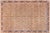 Brass Art Nouveau Foral 1990's Pak-Persian Gold/Gold Wool Rug - 12'0'' X 17'8'' For Sale - Image 8 of 9