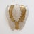 Art Deco Italian Murano Glass and Brass Leaf Wall Sconce, 2000s, Set of 2 For Sale - Image 11 of 11