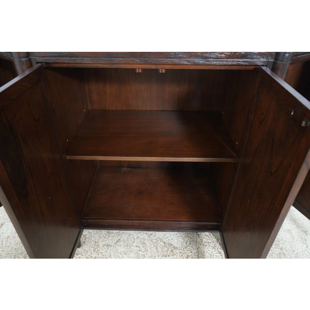 Ambella Home Modern Design 4 Door Console Cabinet For Sale - Image 4 of 12