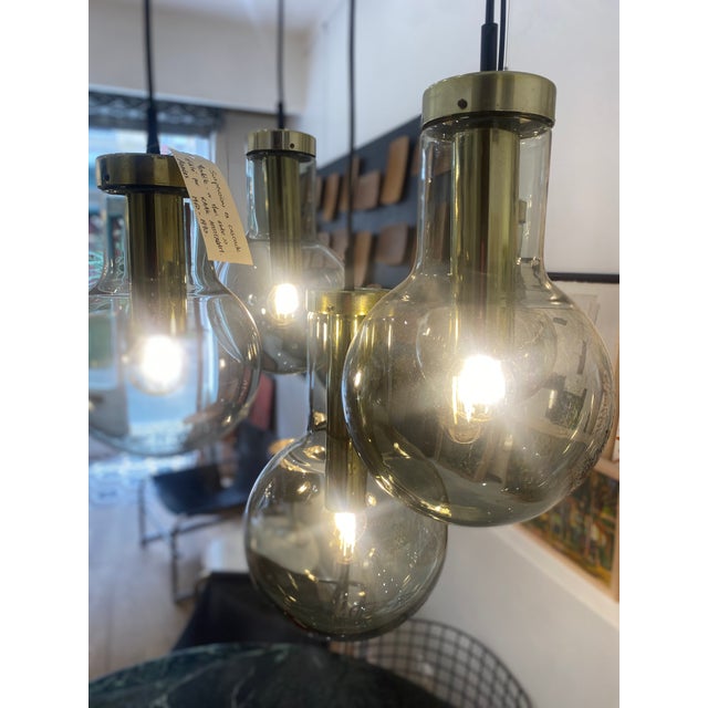 Mid-Century Modern Maxi Globe Pendant Light from Raak Amsterdam, Netherlands, 1968 For Sale - Image 3 of 7