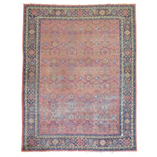 Vintage Persian Rug - 9'1'' X 12'3'' For Sale