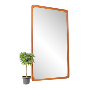 1960s Danish Teak Wall Mirror