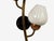 1940s Mid-Century Modern, Astra, Monumental Floral Sconces, Copper, Brass, Glass - a Pair For Sale - Image 14 of 14